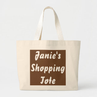 PERSONALISIERTE GRUPPENTASCHE JUMBO NATÜRLICHE BAG STOFFBEUTEL