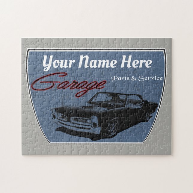 Personalisierte GTO Garage (Horizontal)