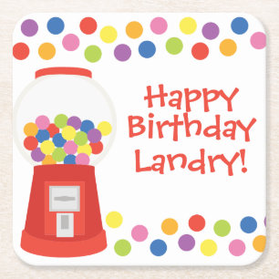 Personalisierte Gumballs Untersetzer