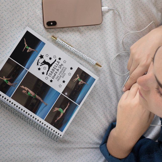 Personalisierte Gymnastik 5 Jahr der Fotocollage Notizbuch (Von Creator hochgeladen)