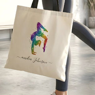 Personalisierte Gymnastik Glitter Tragetasche