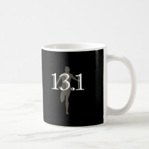 Personalisierte halbes Marathon-Andenken des Kaffeetasse