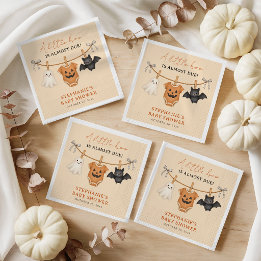 Personalisierte Halloween-Baby-Party 'Little Boo' Serviette