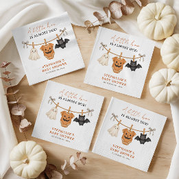 Personalisierte Halloween-Baby-Party 'Little Boo' Serviette