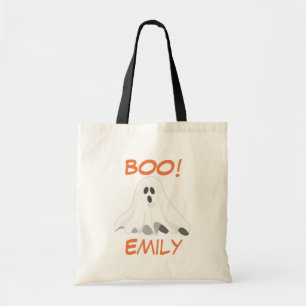 Personalisierte Halloween-Geist-Tasche Tragetasche