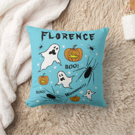Personalisierte Halloween-Geister, Pumpkins und Sp Kissen