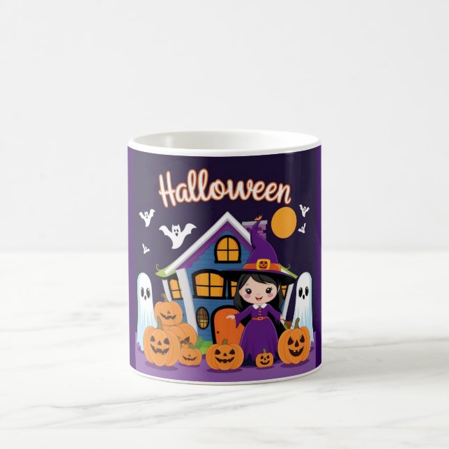 Personalisierte Halloween-Geschenke für Freunde un Kaffeetasse (Mittel)