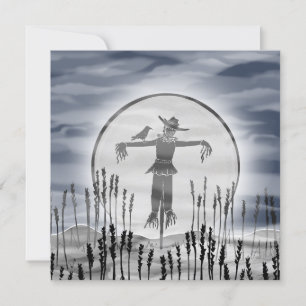 Personalisierte Halloween-Horror-Creepy-Skarecke Einladung
