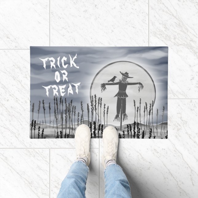 Personalisierte Halloween-Horror-Creepy-Skarecke Fußmatte (Indoor)