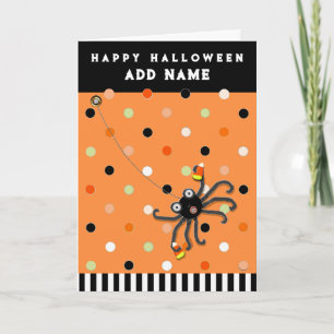 Personalisierte Halloween-Karte für Kinder Karte