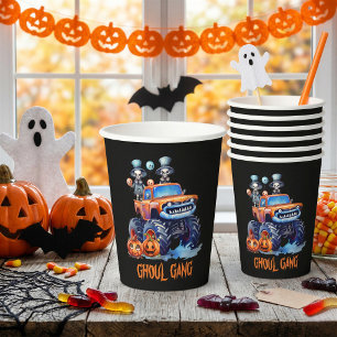 Personalisierte Halloween-Party-Papierbecher Pappbecher