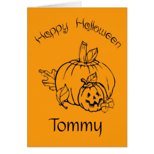 Personalisierte Halloween Pumpkins