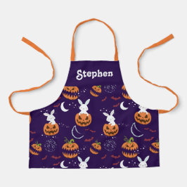 Personalisierte Halloween-Schürze für Kinder Schürze
