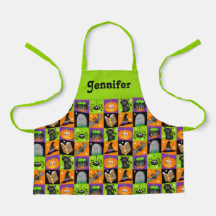 Personalisierte Halloween-Schürze für Kinder Schürze