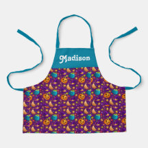 Personalisierte Halloween-Schürze für Kinder