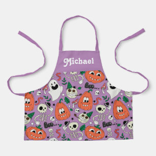 Personalisierte Halloween-Schürze für Kinder Schürze