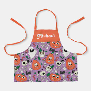 Personalisierte Halloween-Schürze für Kinder Schürze