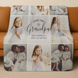 Personalisierte handschriftliche Liebe Sie Opa 8 F Sherpadecke