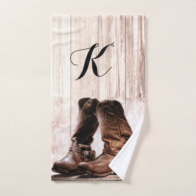 Personalisierte Handtuchschuhe rustikale Weste Handtuch (Handtuch)