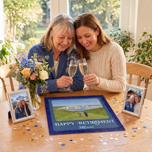 Personalisierte Happy Retirement Geschenke für Mam