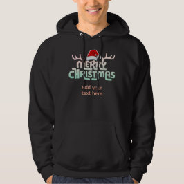 Personalisierte hässliche Weihnachtsshoodies Hoody