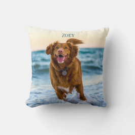 Personalisierte Haustier-Foto-Andenken Geschenkide Kissen