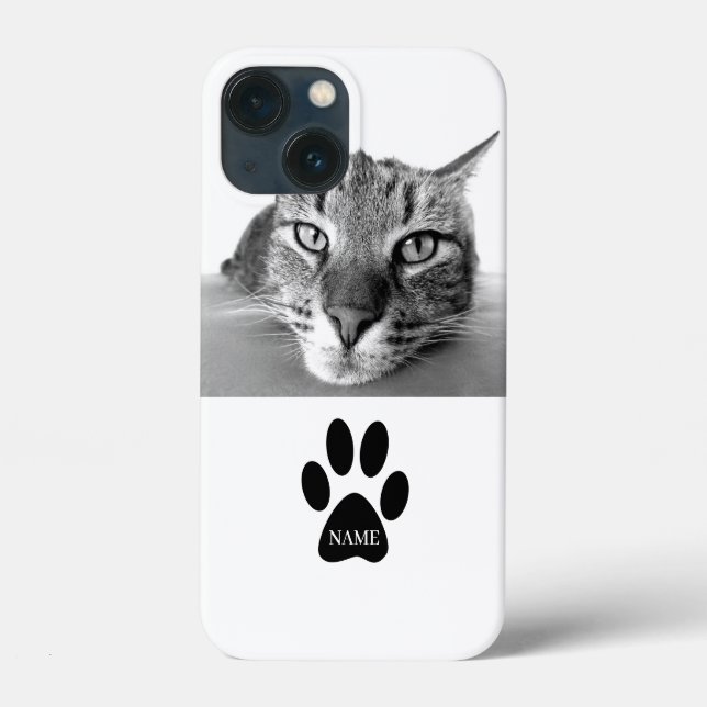 Personalisierte Haustiere nach Foto und Namen Case-Mate iPhone Hülle (Rückseite)