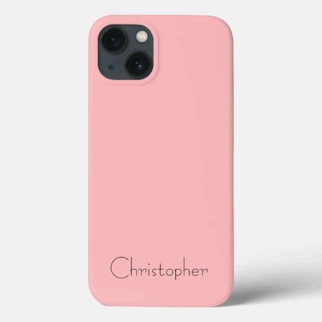 Personalisierte hellbraune Radialtextur Case-Mate iPhone Hülle (Rückseite)