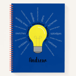 Personalisierte, helle Ideen für Spiral Bound Note Notizbuch
