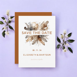 Personalisierte Herbsthochzeit Einladung