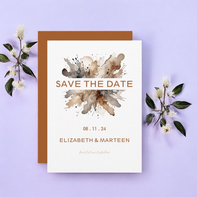 Personalisierte Herbsthochzeit Einladung (Von Creator hochgeladen)