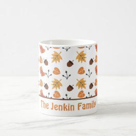 Personalisierte Herbstkaffee-Tasse Kaffeetasse