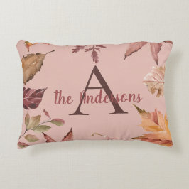 Personalisierte Herbstlaube Dekokissen