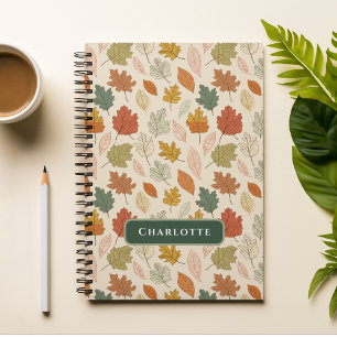 Personalisierte Herbstlaube - Gemütlicher Herbst I Notizbuch