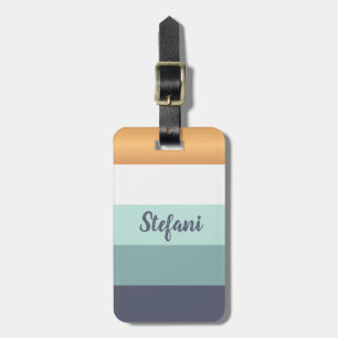 Personalisierte Heues & Imitate Gold Gepäckmarke Gepäckanhänger