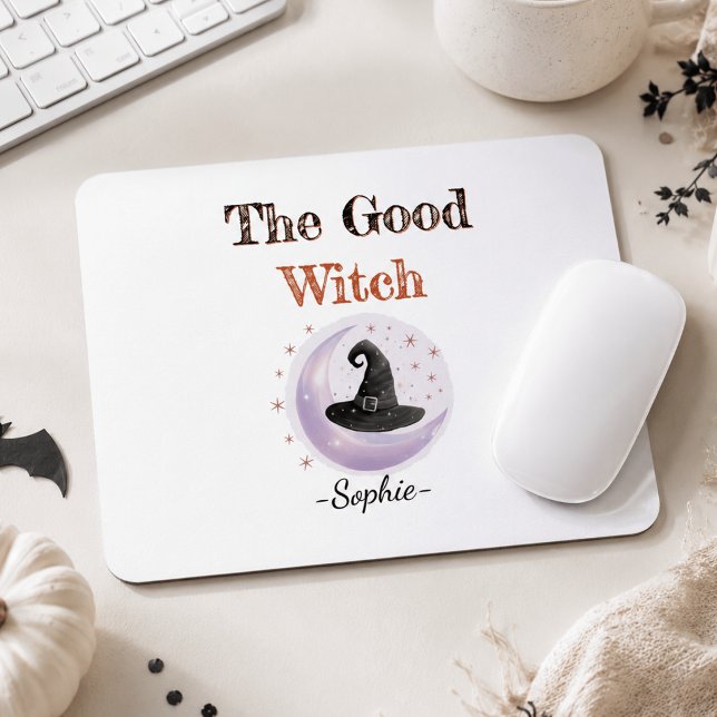 Personalisierte Hexe Halloween Mousepad (Von Creator hochgeladen)