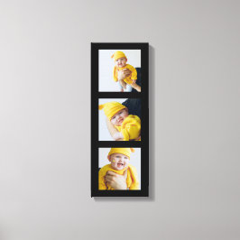 Personalisierte Hinzufügen von 3 Fotografien nach Leinwanddruck