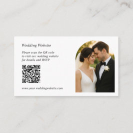 Personalisierte Hochzeit-Beilagekarte Begleitkarte