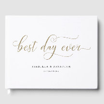 Personalisierte Hochzeit "Best Day Ever"