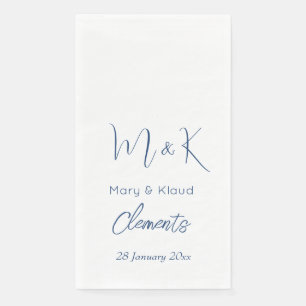 Personalisierte Hochzeit, Brautparty/Verlobung Serviette