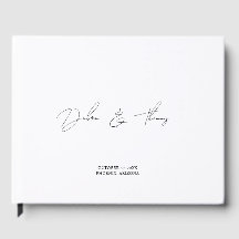 Personalisierte Hochzeit Modern Minimalistisch Sch