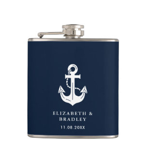 Personalisierte Hochzeit nautisch marineblaue Anke Flachmann