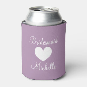 Personalisierte Hochzeiten können für Brautmädchen Dosenkühler