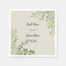 Personalisierte Hochzeiten mit Namen und Datum |