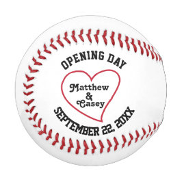 Personalisierte Hochzeiten Trauzeugen Befürworter Baseball