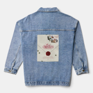 Personalisierte Hochzeits-Denim-Jacken TrendUp Jeansjacke