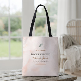 Personalisierte Hochzeits-Willkommens-Tasche | Rus Tasche