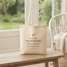 Personalisierte Hochzeits-Willkommens-Tasche | Rus Tragetasche