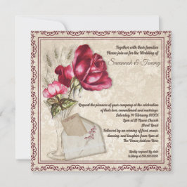 Personalisierte Hochzeitseinladung Einladung