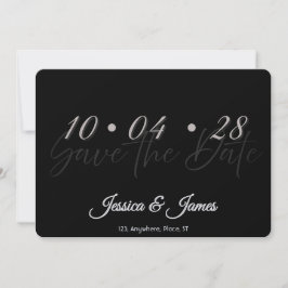 Personalisierte Hochzeitseinladung zur Vorankündig Save The Date